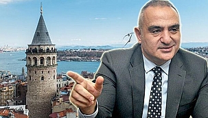 Bakan Ersoy: ''Galata Kulesi'nde bin ton beton söktük''
