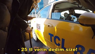 Zabıta turist oldu taksicilere ceza yağdı!