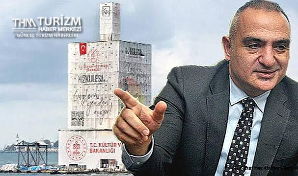 Bakan Ersoy Kız Kulesi'nin ziyarete açılacağı tarihi açıkladı!