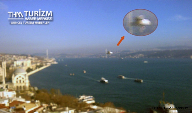 İstanbul semalarında görülen ışıklı cismin UFO olduğu açıklandı