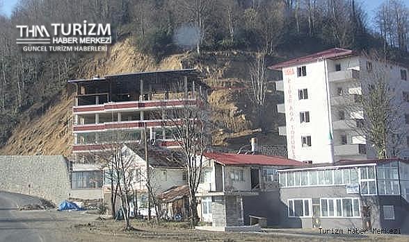 Orman arazisine rüşvetle 7 katlı otel yapmışlar!