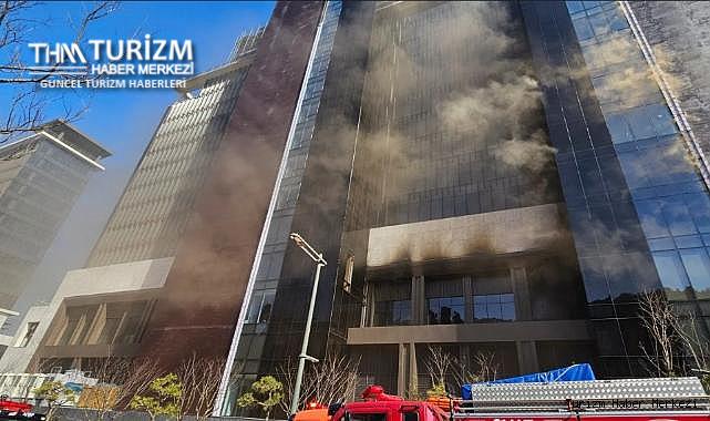 Otel inşaatında büyük yangın! 6 ölü, çok sayıda yaralı var