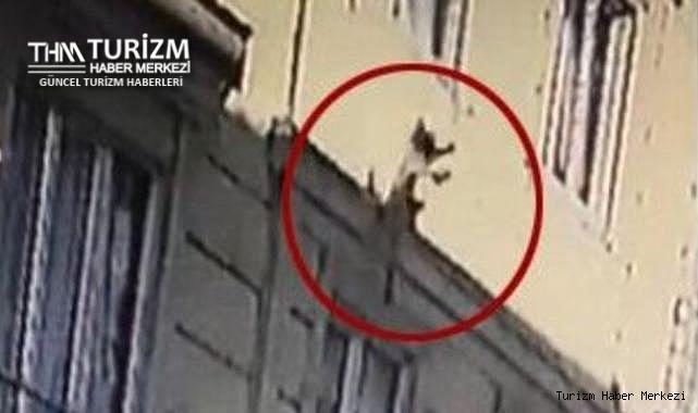 Otelde dehşet anları! 18 yaşındaki genç kadın bebeğini odasının camından attı