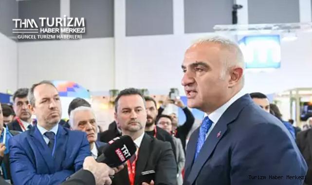 Bakan Ersoy 2025 yılı turizm hedefini açıkladı!
