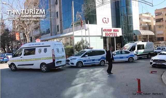 Grand Urfa Otel'de feci olay! 22 yaşındaki genç...