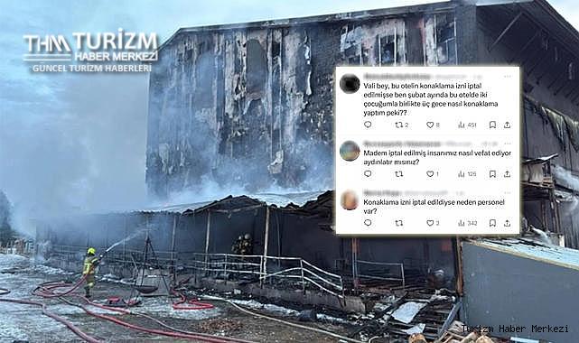 Uludağ Kervansaray Otel yangın faciası ile ilgili skandal açıklamalar!