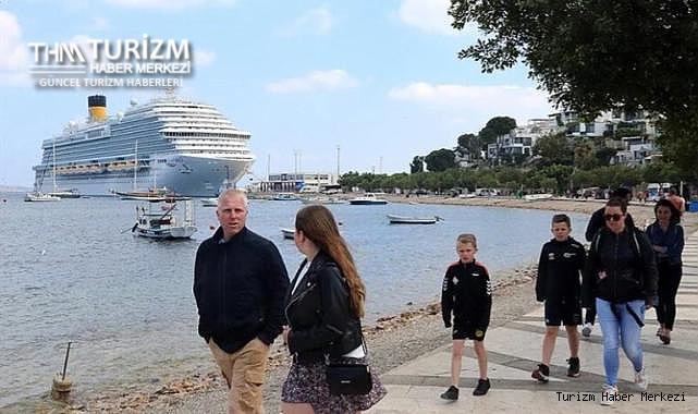 Bodrum'a 2025 yılında kruvaziyerle gelecek turist sayısı belli oldu!