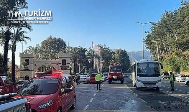 Grand Yazıcı Club Marmaris'te büyük yangın! 685 tatilci var