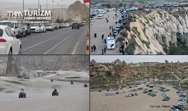 Kapadokya'da yerli turist akını!
