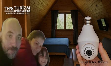 Sapanca'da skandal olay! Yatak odasından gizli kamera çıktı, tatilleri kabusa döndü