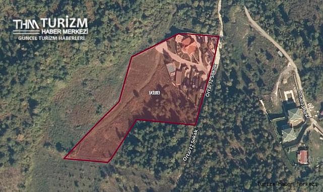 Sapanca'da üzerinde butik otel, bungalov, tiny house ve kafe olan arsa icradan satışa çıktı!
