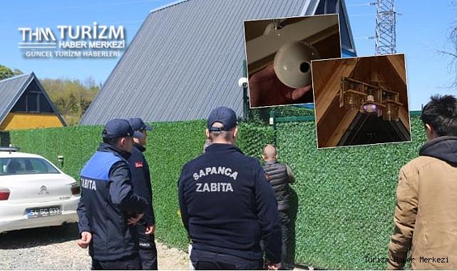 Sapanca'da bungalovda gizli kamera skandalında işletme sahibinden pes dedirten ifade!
