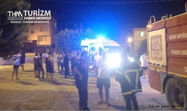 Hatay'da otel yangını! 11 kişi hastanelik oldu