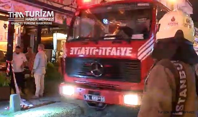 İstanbul'daki turist dolu otelde yangın!