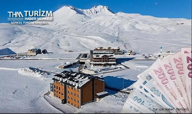 Erciyes Kayak Merkezi'ndeki otellerin fiyatları sezon başlamadan gündem oldu!