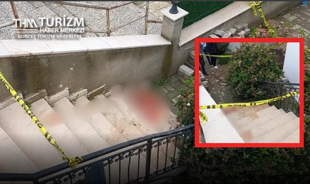 Merdivenden düşen otel sahibi hayatını kaybetti!