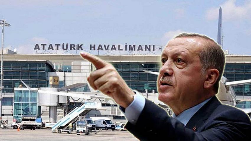 Cumhurbaşkanı Erdoğan açıkladı! Atatürk Havalimanı...