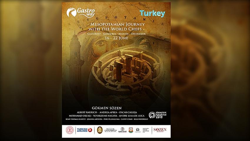 Gastroway ile dünyanın en iyi şefleri ve gastronomi yazarları Türkiye'ye geliyor