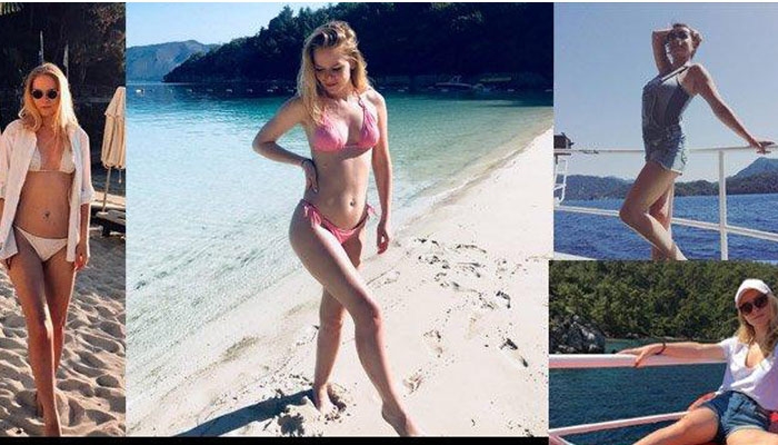Rus turistin bikinili fotoğrafları kriz çıkardı