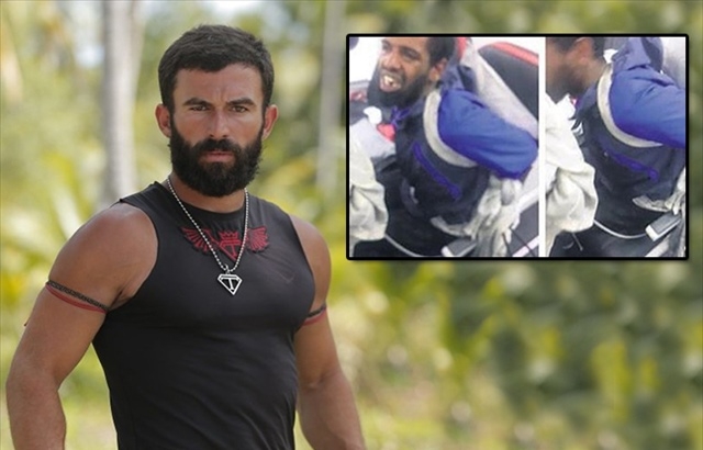 Survivor Turabi yine yaptı yapacağını! Uçakta yolcuyu battaniyeyle bağladı